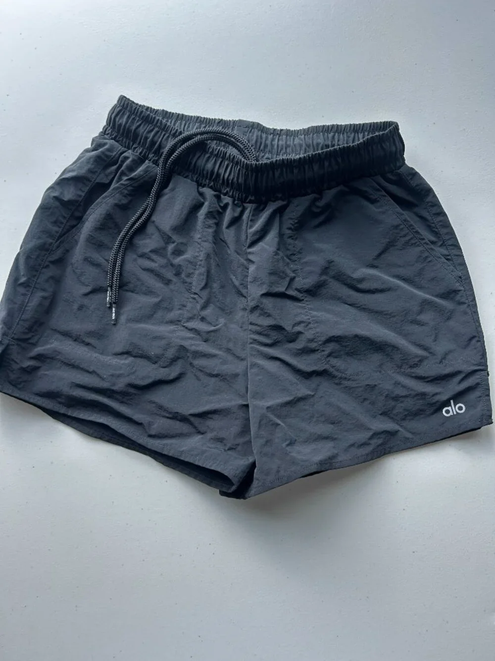 ALO Alumni Short in Black - Size: Small